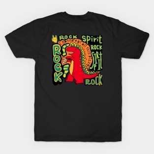 rock spirit, dinosaur T-Shirt